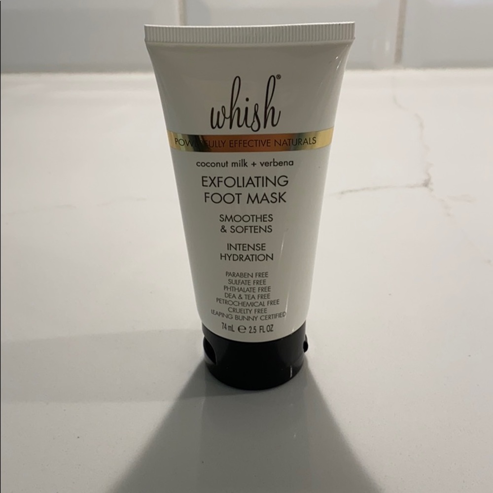 Whish Exfoliating Foot Mask New